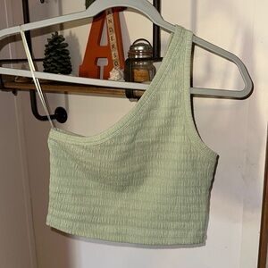 American Eagle One Shoulder Crop